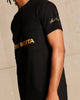 Saint Morta Moto Lafayette T-Shirt Black/Gold