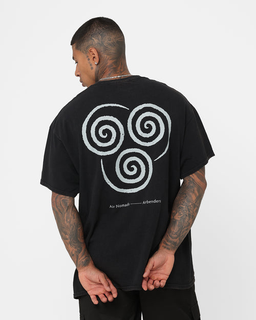 Goat Crew X Avatar: The Last Airbender Aang Vintage T-Shirt Black Wash