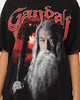 73Studio X The Lord Of The Rings Gandalf Vintage T-Shirt Black Wash