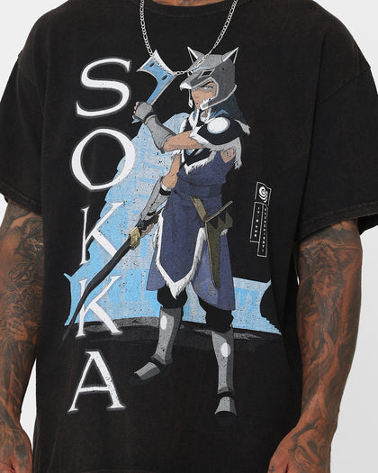 Goat Crew X Avatar: The Last Airbender Sokka Vintage T-Shirt Black Wash