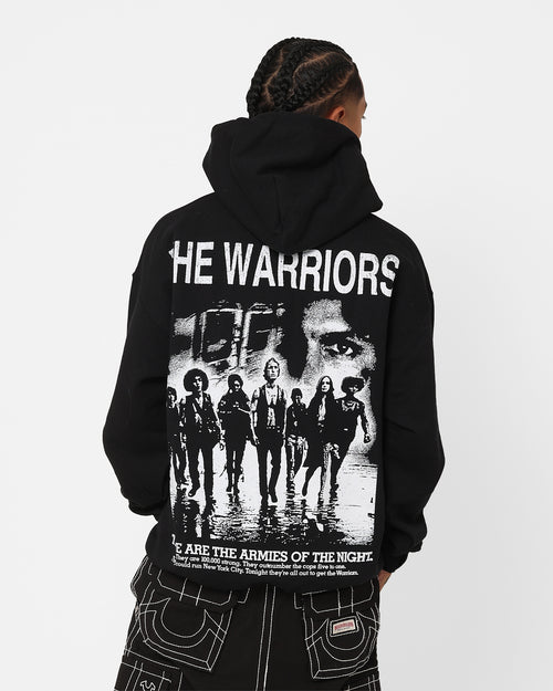 American Thrift X The Warriors Warriors Night Hoodie Black