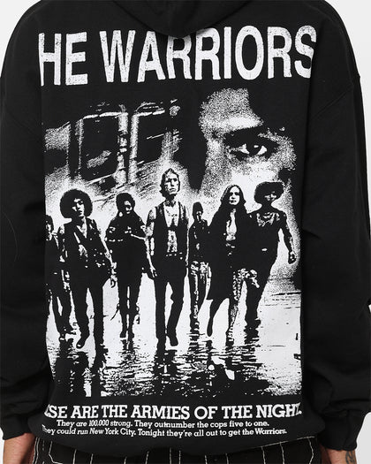 American Thrift X The Warriors Warriors Night Hoodie Black