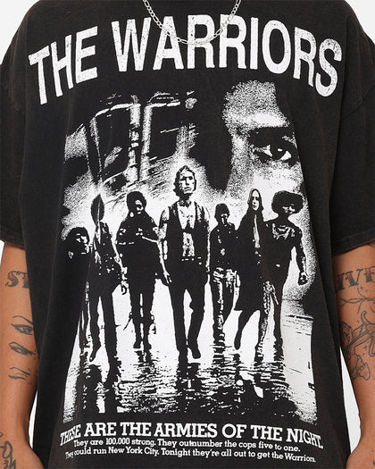73Studio X The Warriors Warriors Night T-Shirt Black Wash