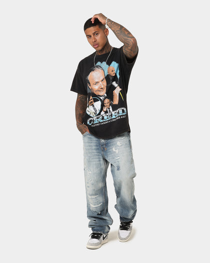 American Thrift X The Office Creed Bratton Vintage T-Shirt Black Wash