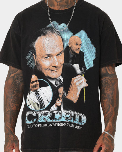 American Thrift X The Office Creed Bratton Vintage T-Shirt Black Wash