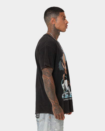 American Thrift X The Office Creed Bratton Vintage T-Shirt Black Wash