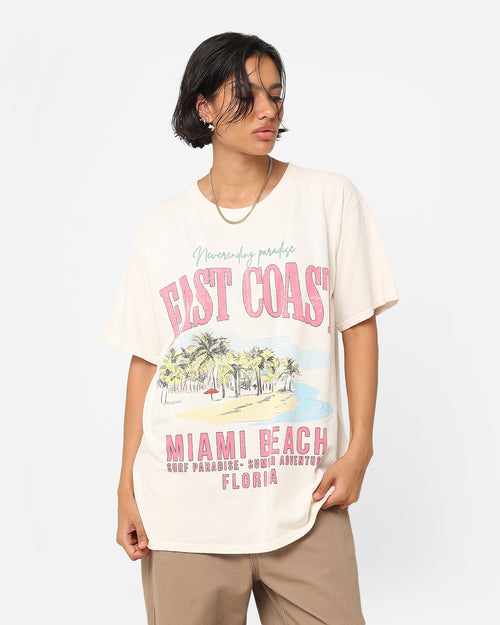 73Studio Miami Beach Vintage T-Shirt Off White