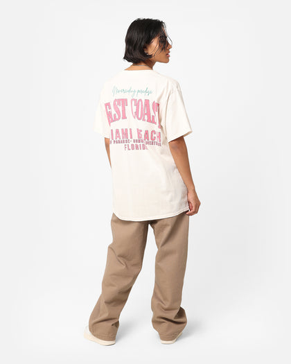 73Studio Miami Beach Vintage T-Shirt Off White