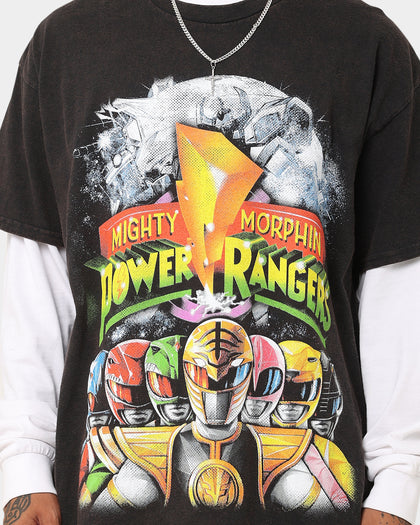 LOOT EXCLUSIVE MIGHTY MORPHIN 2017 POWER RANGERS MEGAZORD 2XL T-SHIRT Navy Blue LOOT EXCLUSIVE MIGHTY MORPHIN 2017 POWER RANGERS MEGAZORD 2XL T-SHIRT Navy Blue