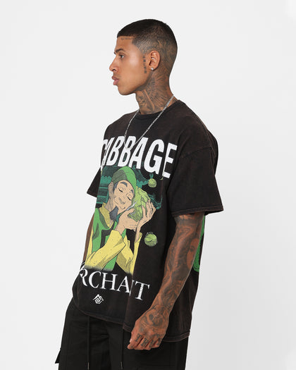Goat Crew X Avatar: The Last Airbender Cabbage Merchant T-Shirt Black Wash