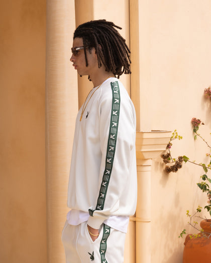 Playboy By Culture Kings Pleasure Crewneck Stone/Green