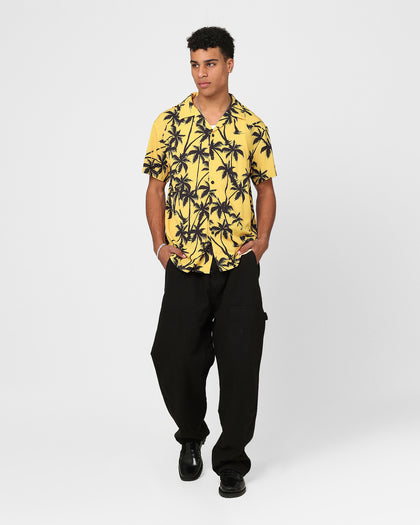 XXIII Horizon Button Up Shirt Yellow/Black