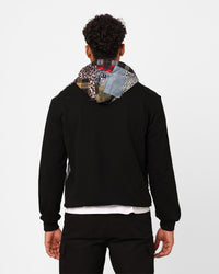 XXIII Patchwork Hoodie Multi/Black