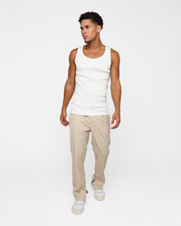 XXIII Leo Classic Singlet White