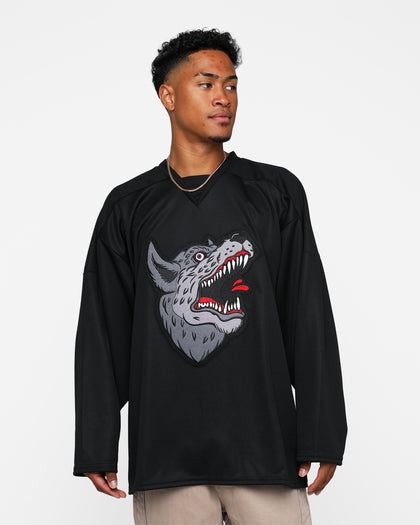 Raised By Wolves Home Hockey Jersey Black