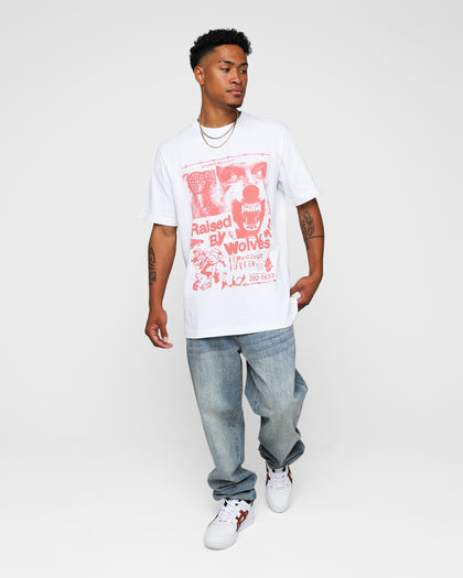 Raised By Wolves Show Flyer T-Shirt White