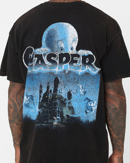 American Thrift X Casper Casper Vintage T-Shirt Black Wash