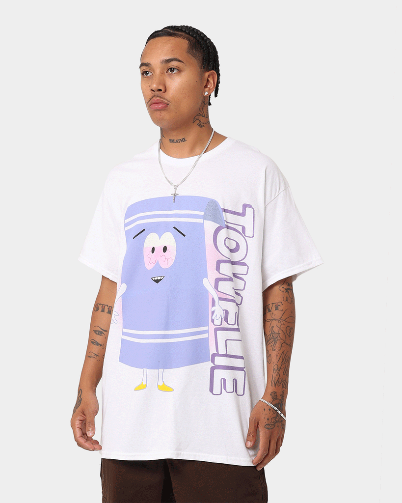 Goat Crew X South Park 420 UV Towelie T-Shirt White | Culture Kings US