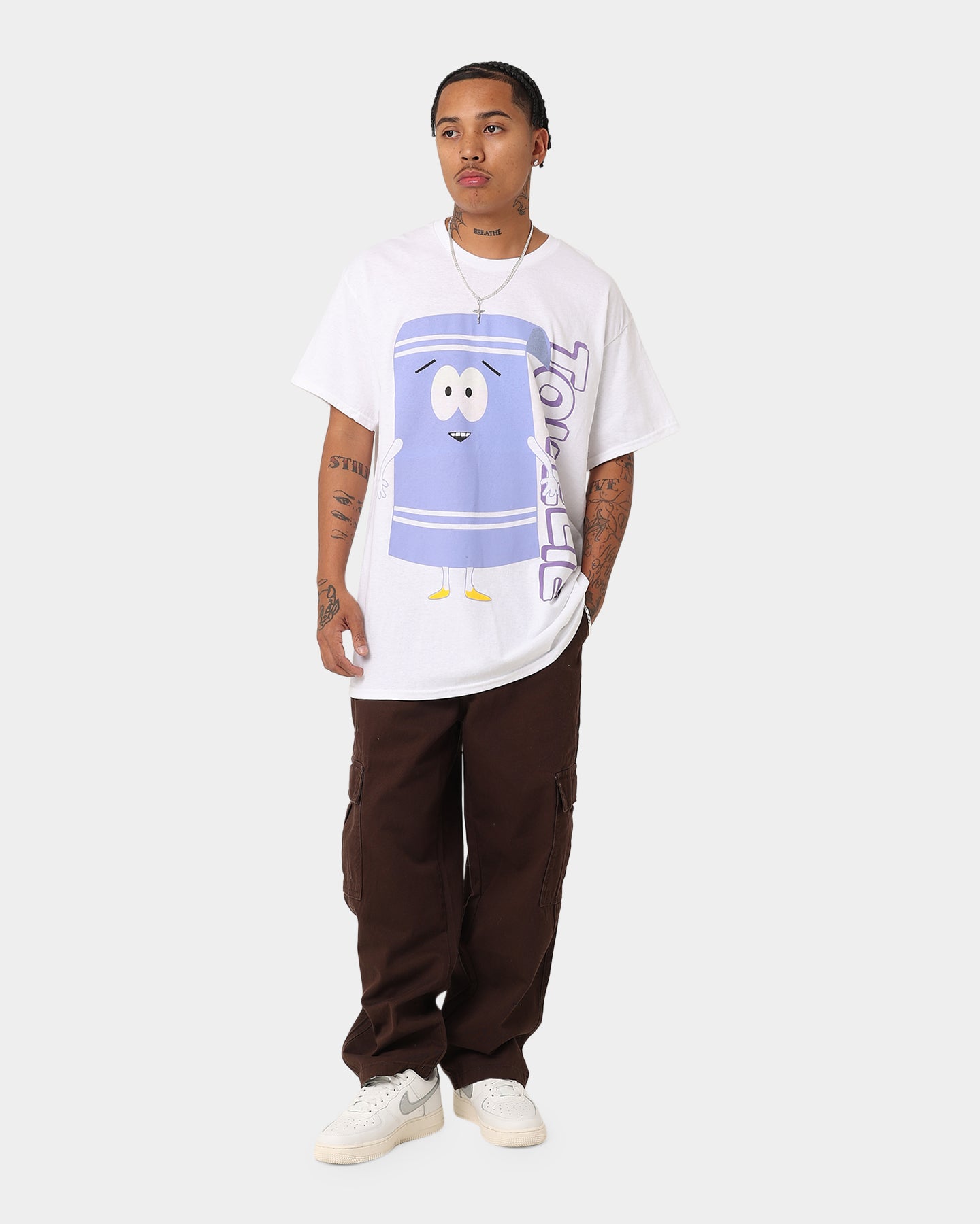 Goat Crew X South Park 420 UV Towelie T-Shirt White | Culture Kings US