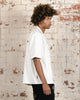 Saint Morta Rest In Piece Short Sleeve Shirt Off White/Maroon