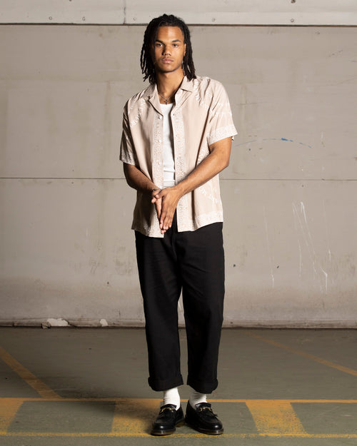 Saint Morta Erebos Short Sleeve Shirt Stone