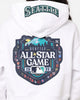 Pro Standard Women's MLB All Stars Cropped Hoodie White