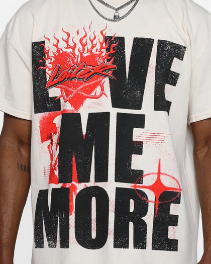 Loiter Love Me More Vintage T-Shirt Off White