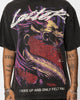 Loiter Pain Vintage T-Shirt Black Wash