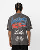 Loiter Rage Racer Vintage T-Shirt Charcoal