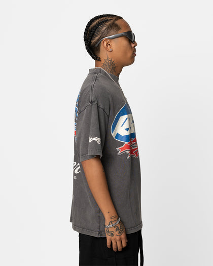 Loiter Rage Racer Vintage T-Shirt Charcoal
