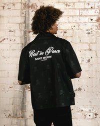 Saint Morta Rest In Pieces Short Sleeve Shirt Black