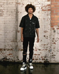 Saint Morta Rest In Pieces Short Sleeve Shirt Black