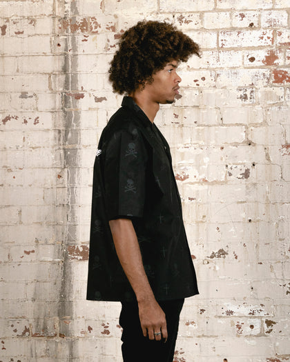 Saint Morta Rest In Pieces Short Sleeve Shirt Black