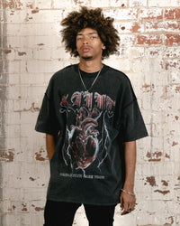 Saint Morta Handle With Care Tour T-Shirt Vintage Black