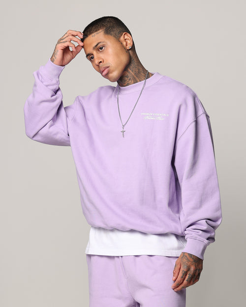 Loiter Essential Spire Crewneck Lilac