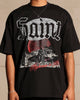 Saint Morta Highmoon In Hell Boxy T-Shirt Black