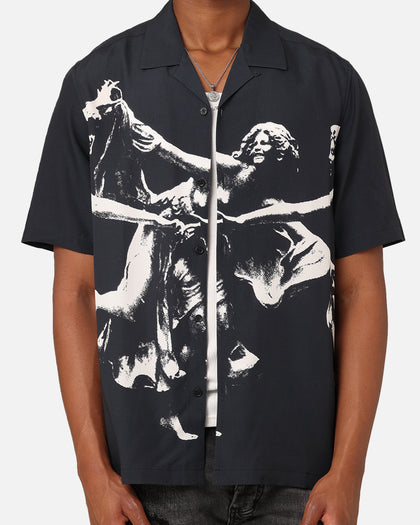 Ksubi Dancers Resort Short Sleeve Shirt Black