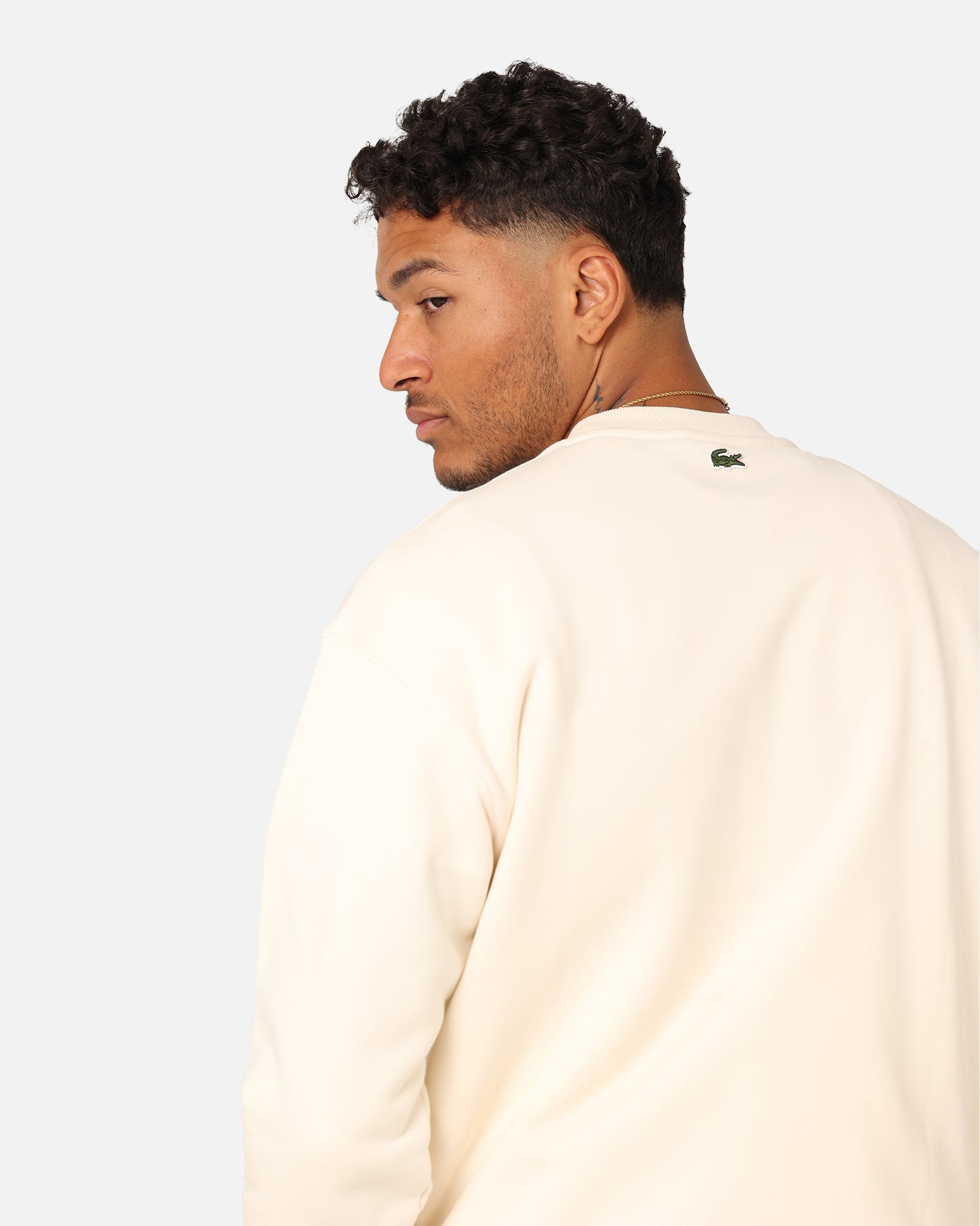 【LACOSTE × BEAMS】別注 Big Croco Crew Sweat LACOSTE（ラコステ）の「LACOSTE × BEAMS / 別注 Big Croco Crew