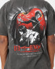 Goat Crew X Death Note Shinigami Heavyweight Vintage T-Shirt Black Wash