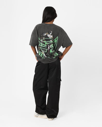 Goat Crew X Transformers Optimus Primal Heavyweight Vintage T-Shirt Black Wash