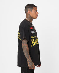 UFC By Goat Crew 30th Anniversary Vintage T-Shirt Black Wash