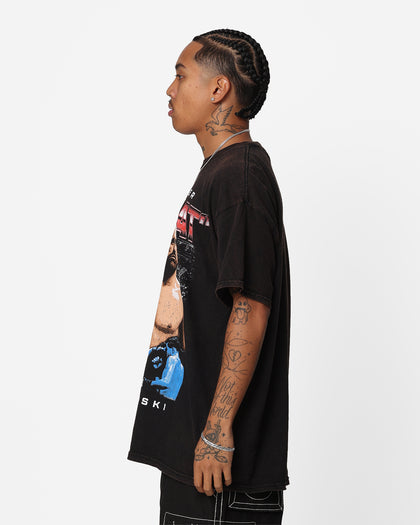 UFC By Goat Crew Alexander The Great Vintage T-Shirt Black Wash