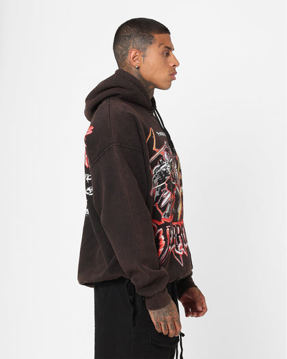 Goat Crew X Transformers Terrorcons Vintage Hoodie Black Wash