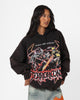 Goat Crew X Transformers Terrorcons Vintage Hoodie Black Wash