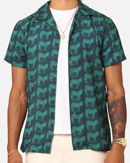 XXIII Zently Button Up Shirt Green
