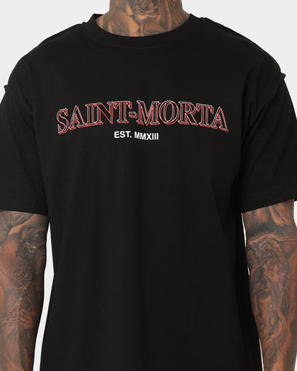 Saint Morta Finite Lafayette T-Shirt Black