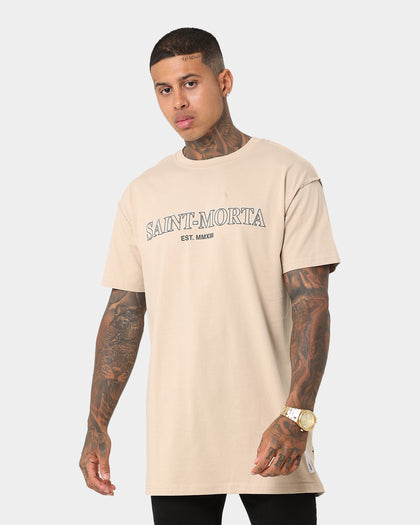 Saint Morta Finite Lafayette T-Shirt Stone