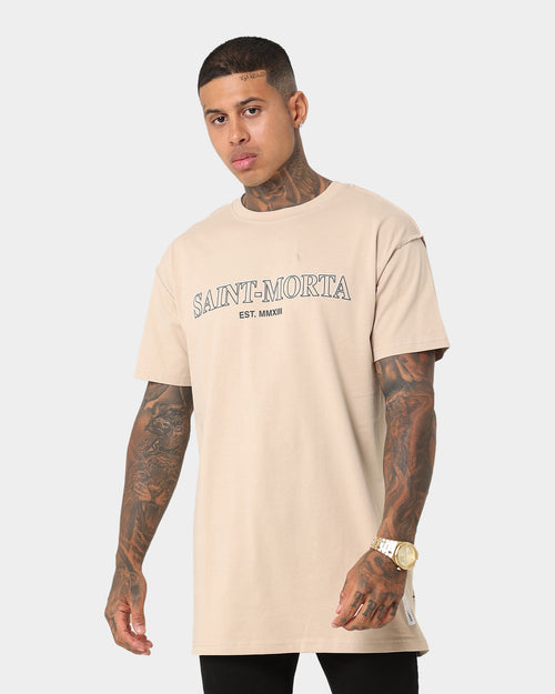 Saint Morta Finite Lafayette T-Shirt Stone