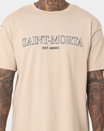 Saint Morta Finite Lafayette T-Shirt Stone