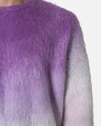 MNML Brushed Gradient Sweater Purple